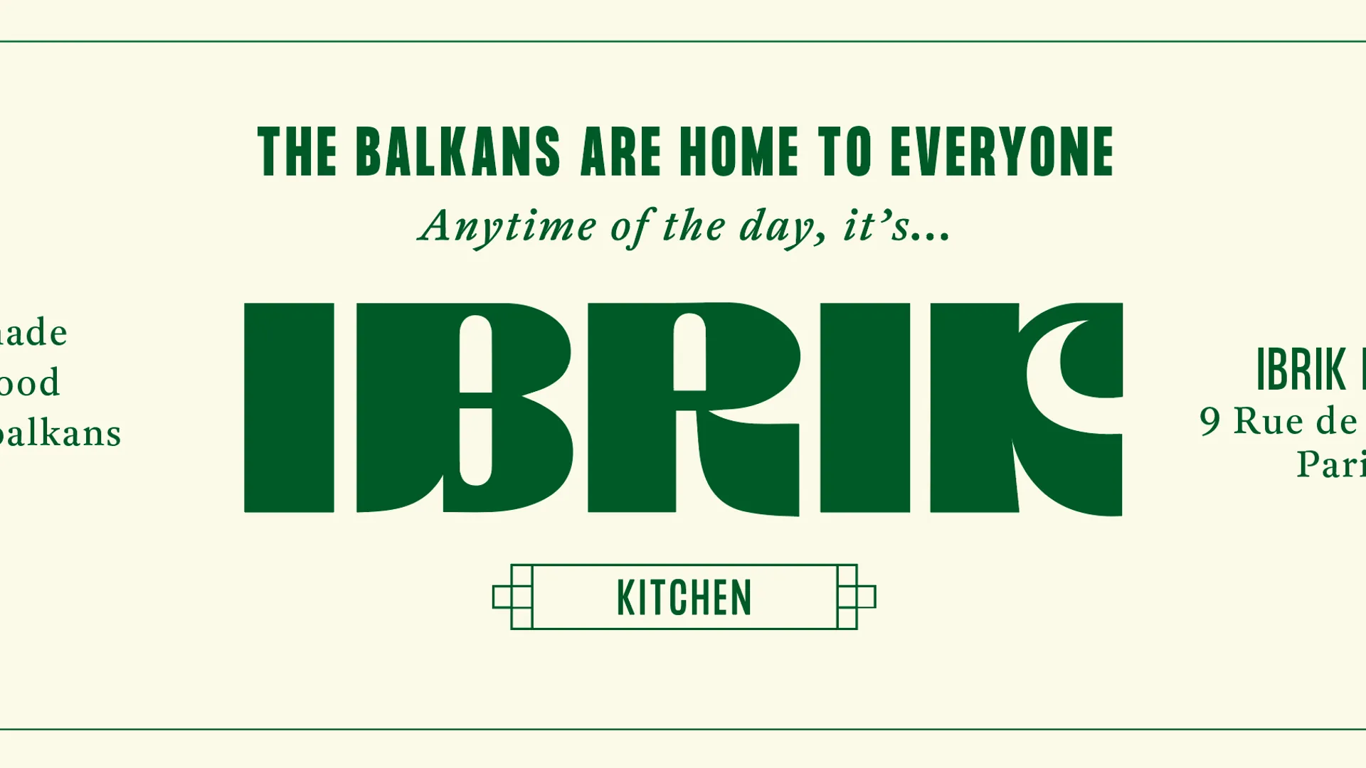 IBRIK KITCHEN cover