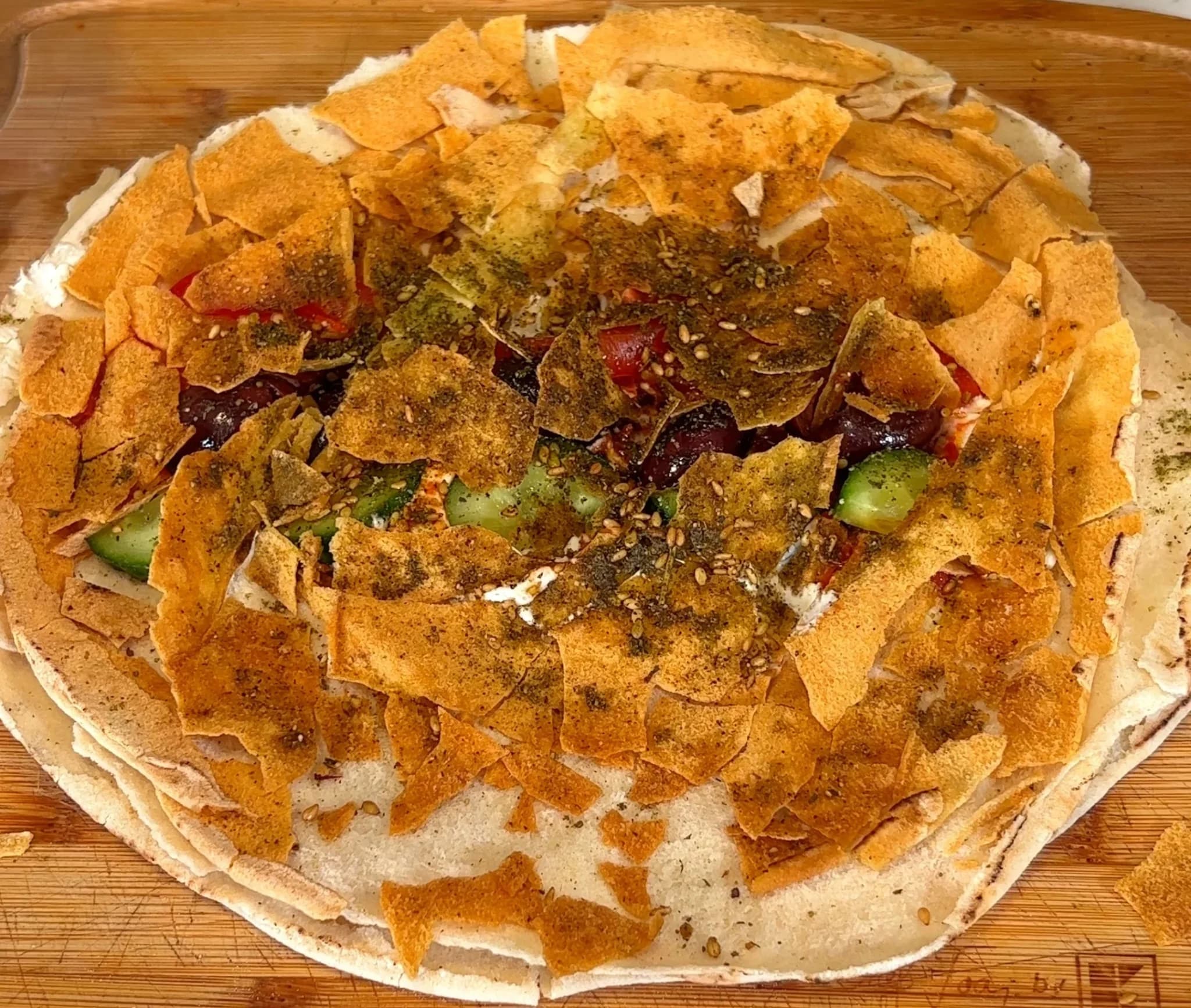 Crispy Labneh Pita Sandwich