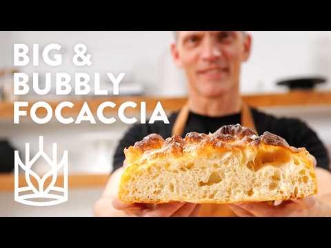 Big & Bubbly Focaccia