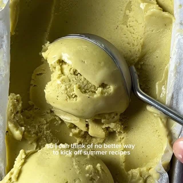 Cardamom Pistachio Ice Cream